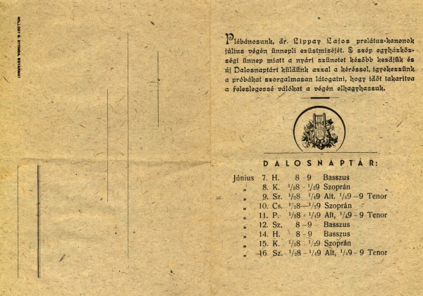 Die Geschichte des Kirchenchors